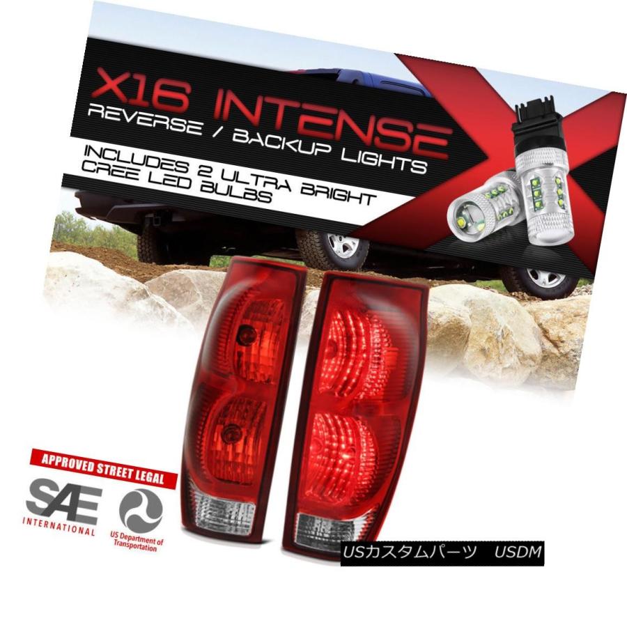 テールライト ！クリーLEDバックアップ！ 2002-2006シボレーアバランチェ \"工場スタイル\"リアテールランプセット !Cree LED Bac