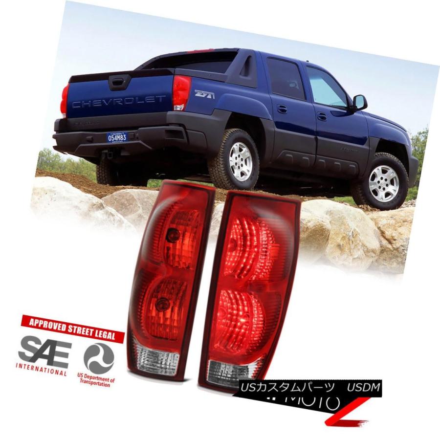 テールライト ！クリーLEDバックアップ！ 2002-2006シボレーアバランチェ \"工場スタイル\"リアテールランプセット !Cree LED Bacの画像