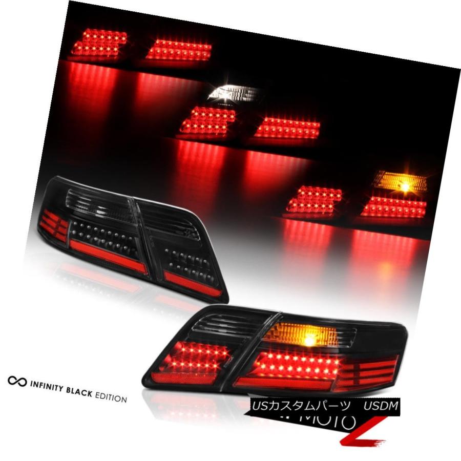 テールライト 2007-2009 Camry SE [ハイパワー]ブラックLEDテールライトランプ4個セット 2007-2009 Camry SE [