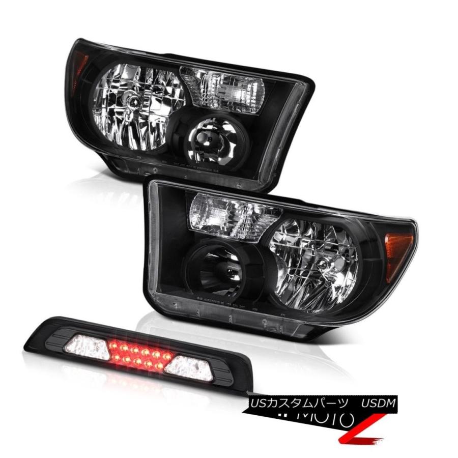 テールランプ 2007-2013トヨタトンドラSR5ヘッドライトファントムスモーク大屋根カーゴランプアセンブリ 2007-2013 Toyota Tun