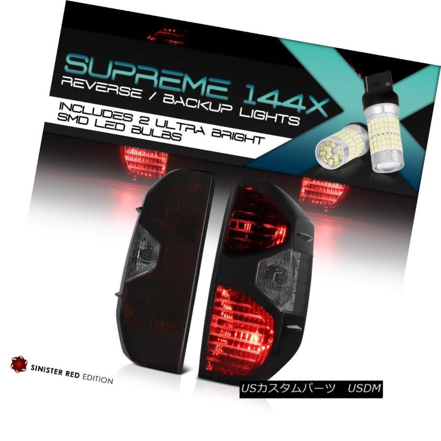 テールランプ [360度SMD LED逆さま] 14-18 Toyota Tundraテールランプ協議会左+右 [360 Degree SMD