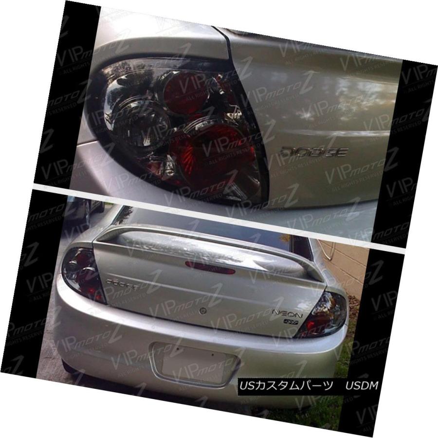 テールライト 2000-2002 Dodge Neon {麻薬取引}スモークテールライトランプスモークブレーキペア 2000-2002 Dodge Nの画像