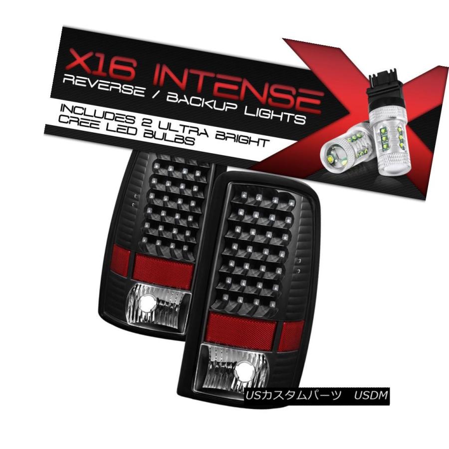 テールライト ！クリーLEDバックアップ！ LEDテールライト交換黒2000-2006シボレータホ郊外 !Cree LED Backup! LED T