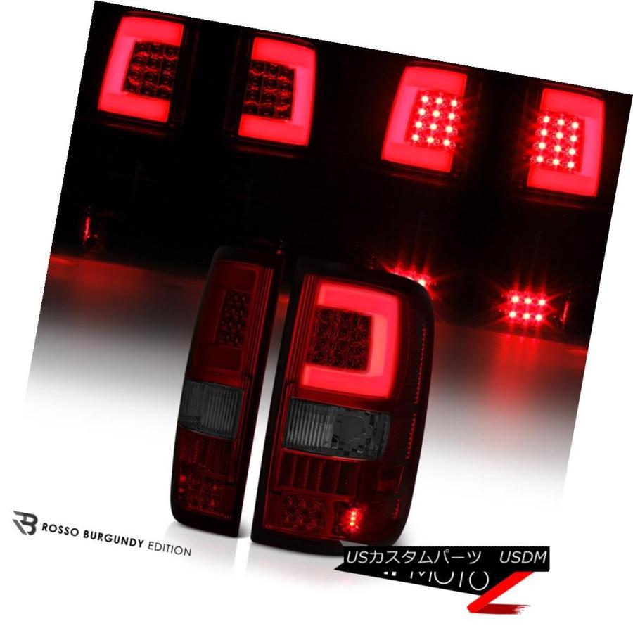 テールランプ 04-08ジェラルド・r・フォードF150ロボC-ストリップショーLEDライトチューブダークレッドリアコーナーブレーキテールランプ 04-08 Ford F1