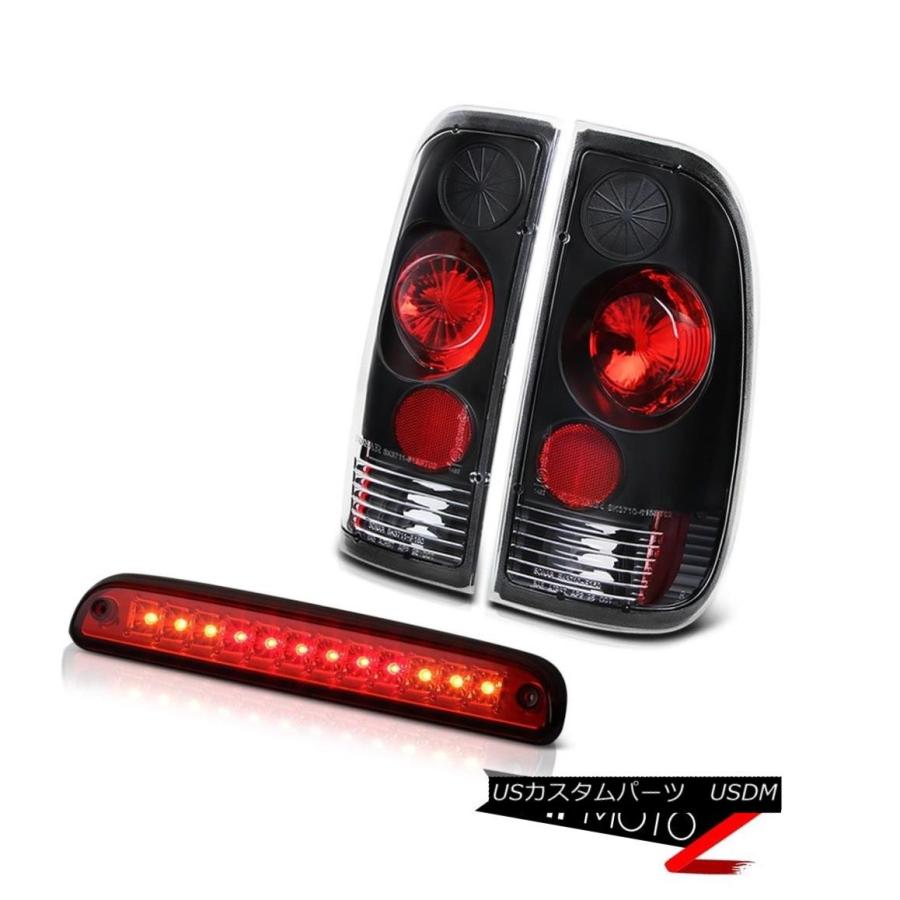 テールライト 99 00 01 02 03 04 F350キングランチリアシグナルブレーキワインレッド第3 LED 99 00 01 02 03 04