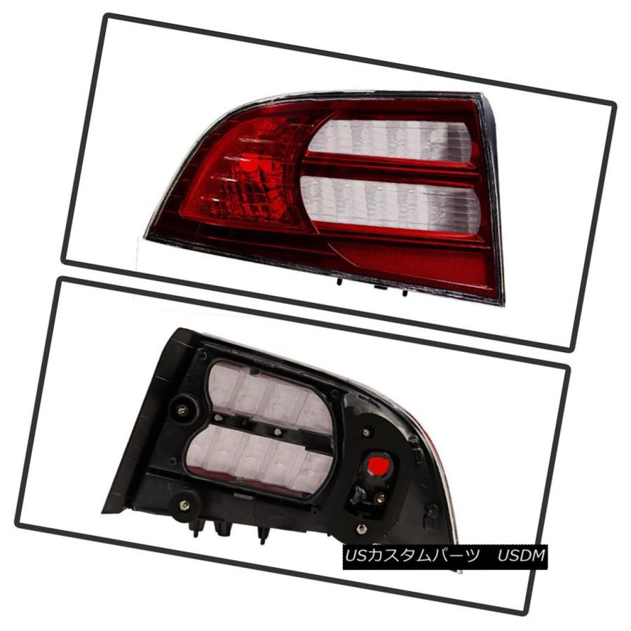 テールライト [左+右] 2004-2008 Acura TLリアブレーキ逆信号テールライトテールランプ [LEFT+RIGHT] 2004-2008の画像