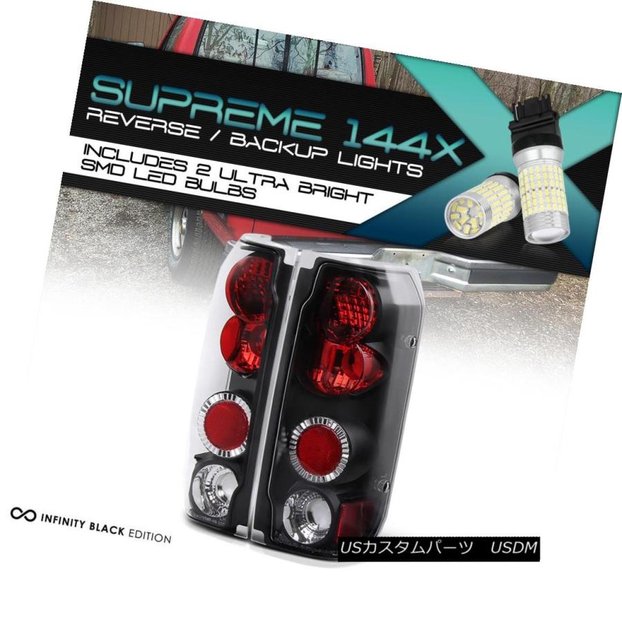 テールライト 360度SMDバックアップ！ 1989-1996 Ford Bronco F150 F250 F350赤いリアテールライト !360 D