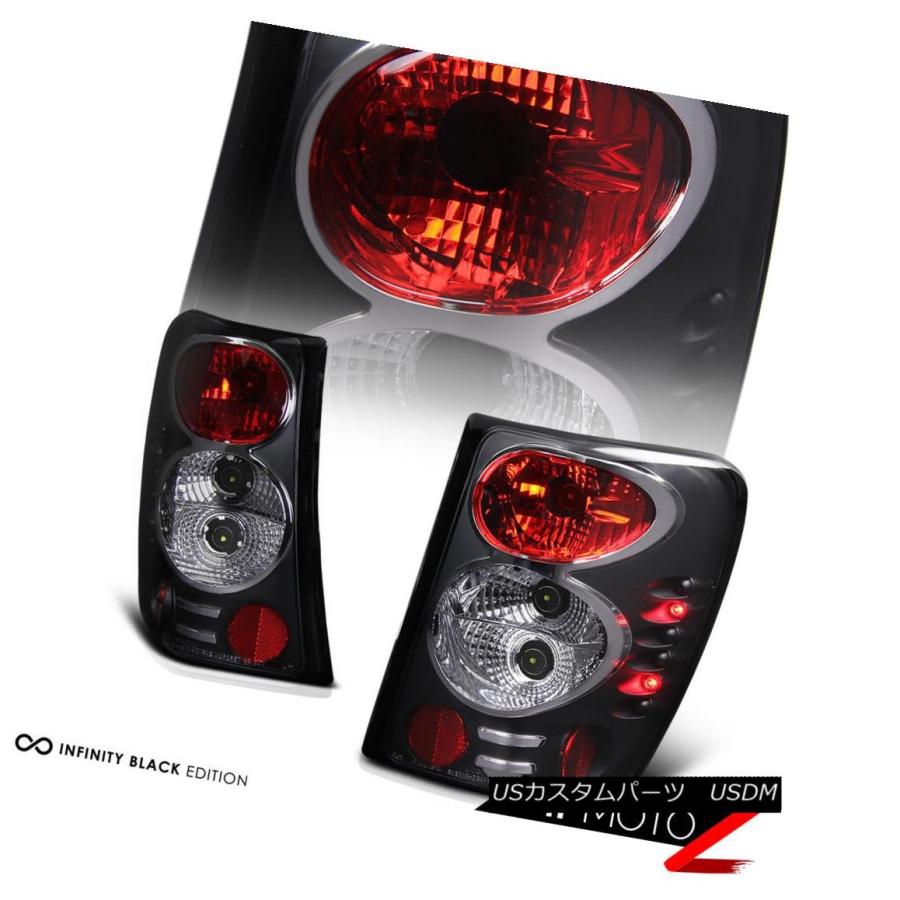 テールライト 1999-2004ジープグランドチェロキーブラックLEDシグナルテールライトブレーキランプWG WJ LH + RH 1999-2004