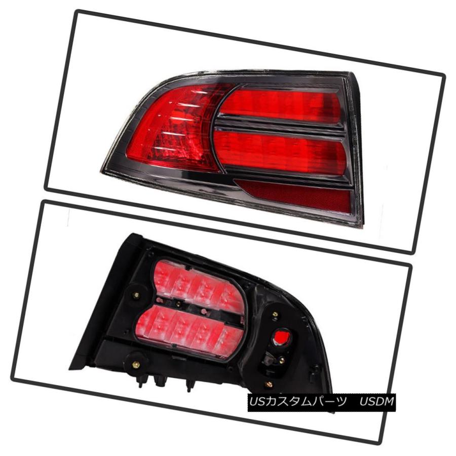 テールライト 2004-2008アキュラTL「TYPE-Sスタイルアップグレード」リアブレーキテールライトランプJDM VTEC 2004-2008の画像