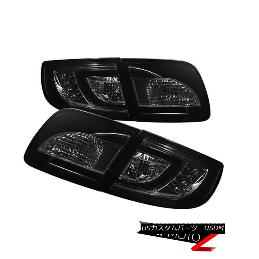 テールランプ スモークティンテッド超高明快さLEDテールランプうち切り交通信号照明ランプ04-09 MaZda 3 4DR i / S Smoke Tinted