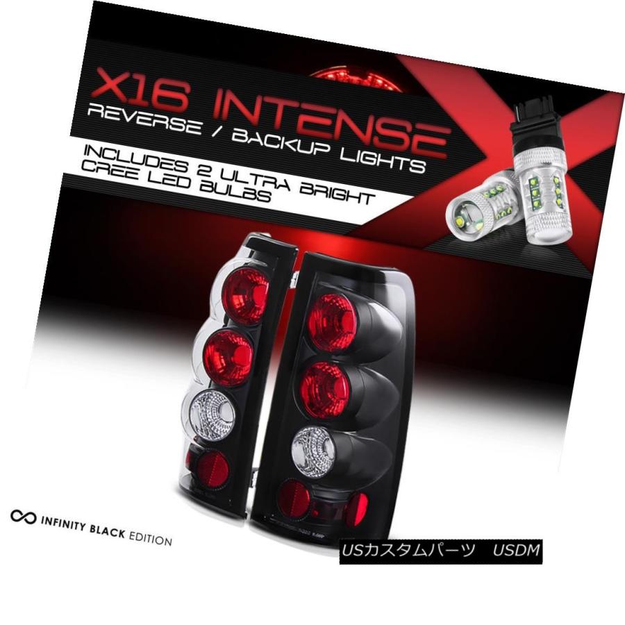 テールライト CREE LED BACKUPシルバラード2003-2006 GMC SIERRA 05-06ブラックアルテッツァテールライト CREE
