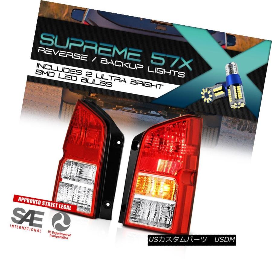 テールライト FULL SMD BACKUP 05-12日産パスファインダーSE [ペア] OEスタイルテールライトブレーキ FULL SMD BAC