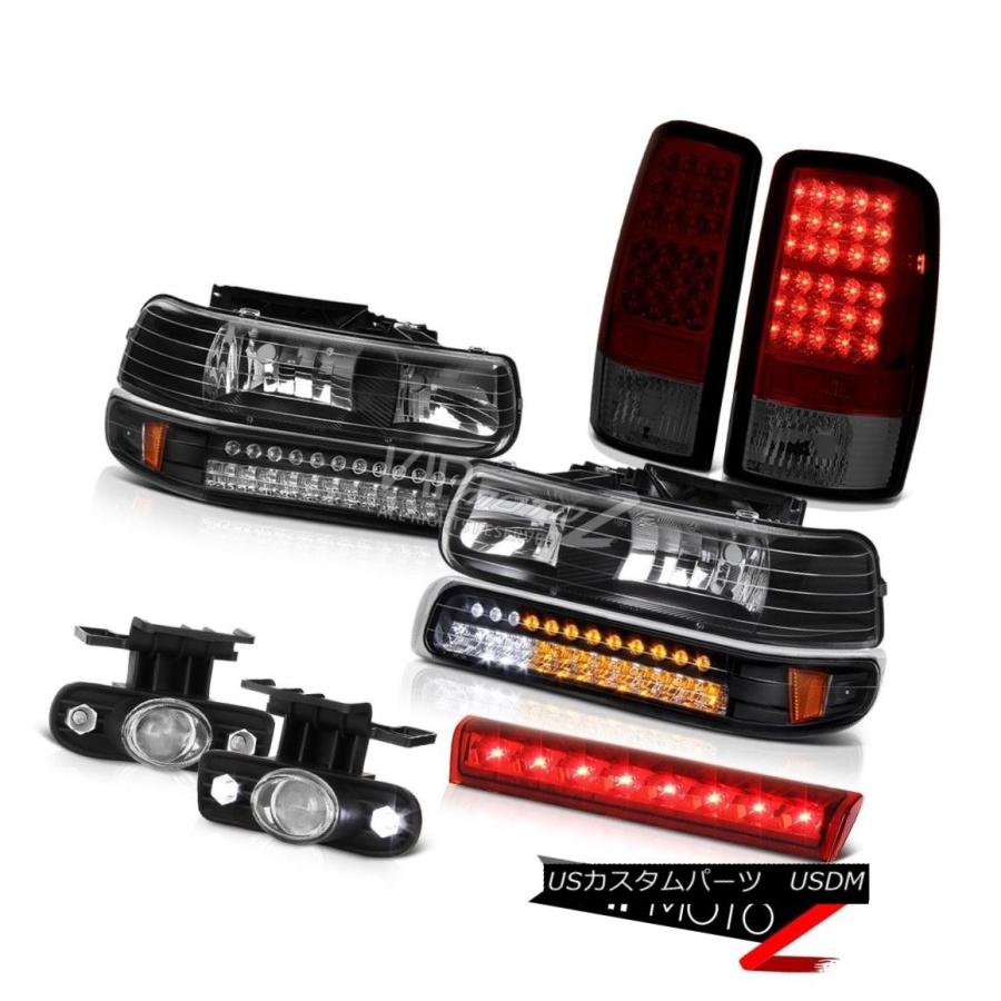 テールランプ 2000-2006 Chevy Tahoe LT赤いこと第3ブレーキランプフォグランプテールヘッドランプLED SMD 2000-2006 自動車-その他ライト-ライト、レンズ