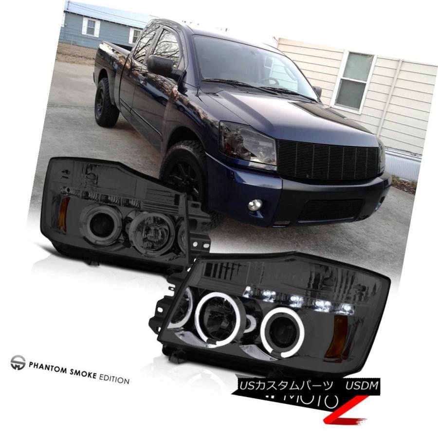 テールライト 2004年?2014日産タイタングラファイトスモーク3Rdブレーキリアヘッドランプ交換用 2004-2014 For Nissan Tiの画像