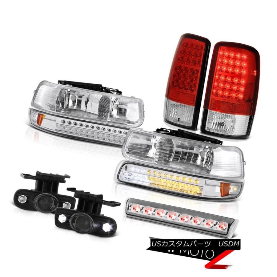 テールライト 2000-2006郊外2500 LTのクローム屋根のタクシーランプフォグライトテールライトヘッドランプ 2000-2006 Suburb