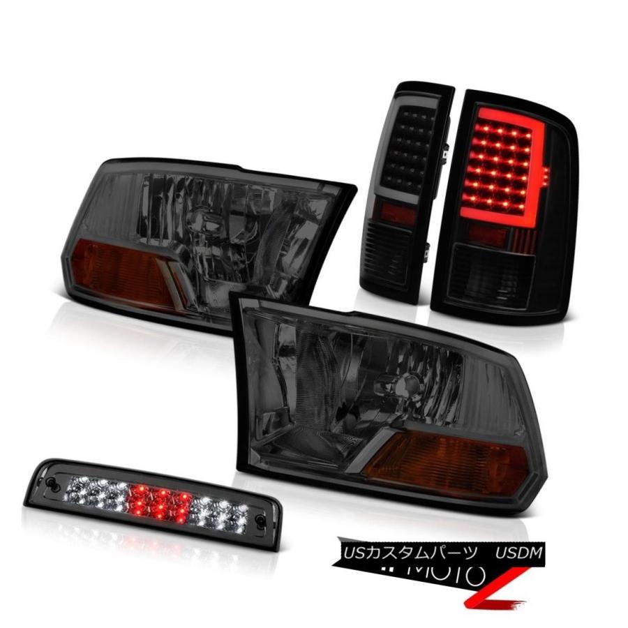 テールライト 2010-2018ダッジRAM 2500 LEDテールライト第3ブレーキ工場スタイルヘッドランプSET 2010-2018 Dodge
