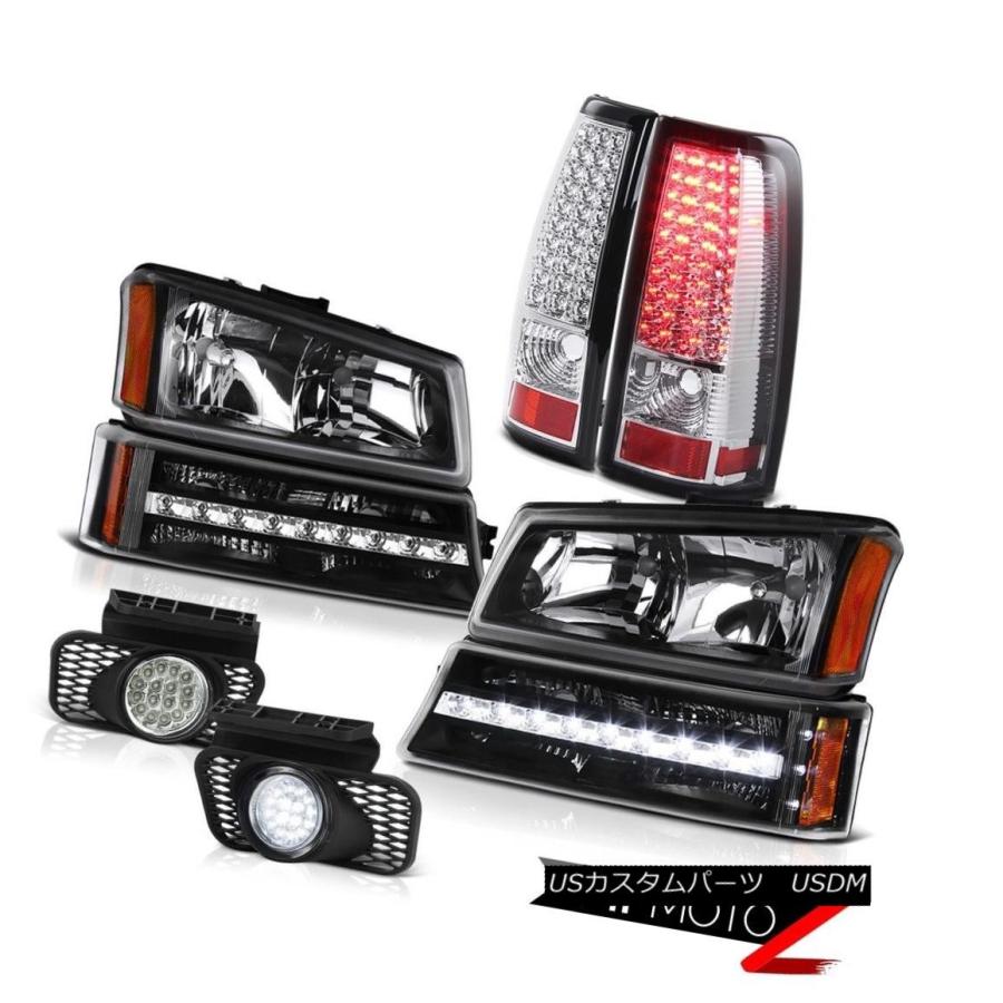テールライト 2003-2006シルバラード2500HDフォグランプテールライトパーキングランプヘッドランプLED SMD 2003-2006 Sil