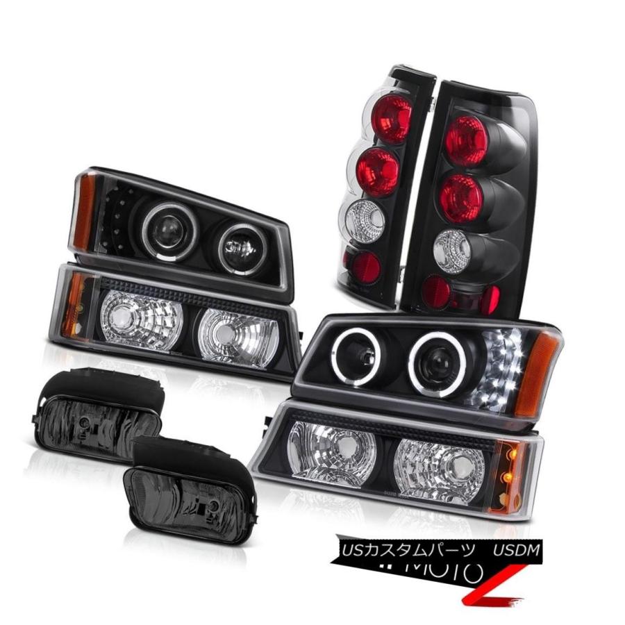 テールライト 2003-2006 Silverado DuraMax HaloプロジェクターヘッドライトブレーキテールライトFoglamp 2003-