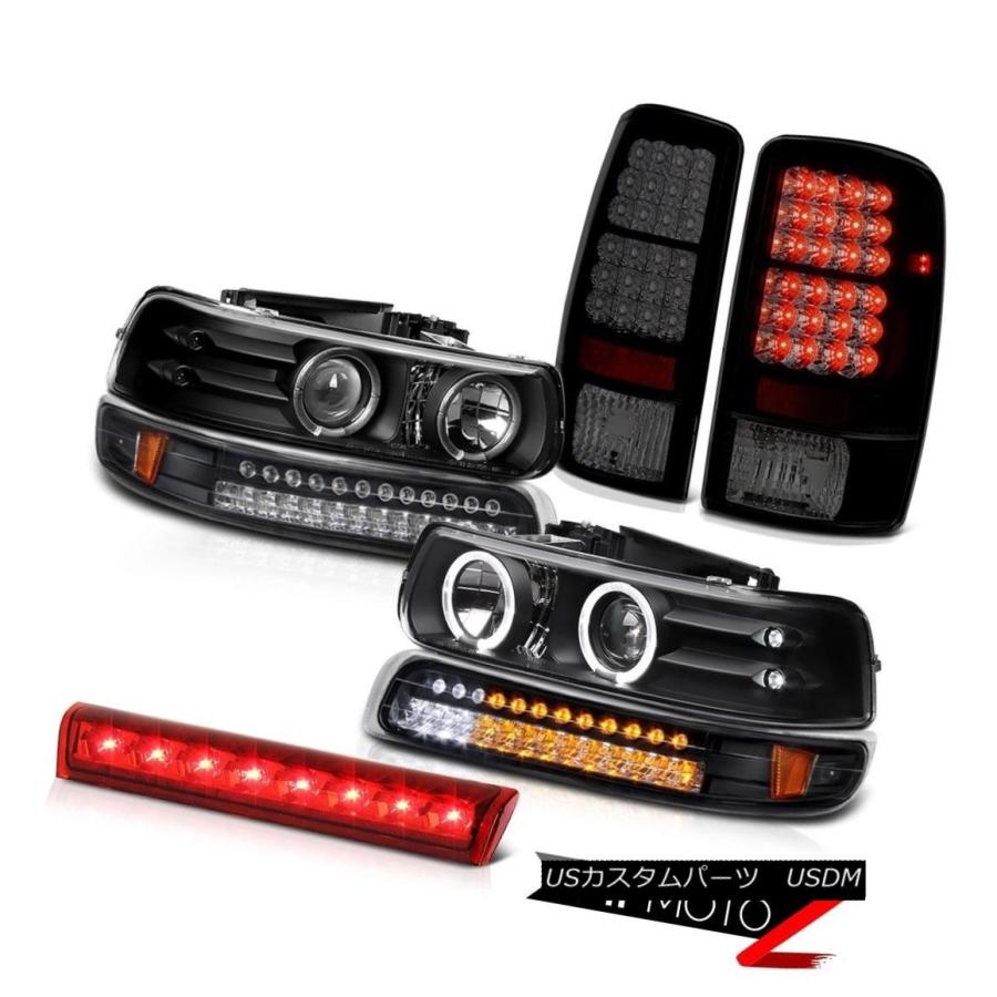 テールライト 黒いヘッドライトSMDのターンシグナル懐柔灯台ワイン2000-2006郊外LT Black Headlights SMD Turn Si