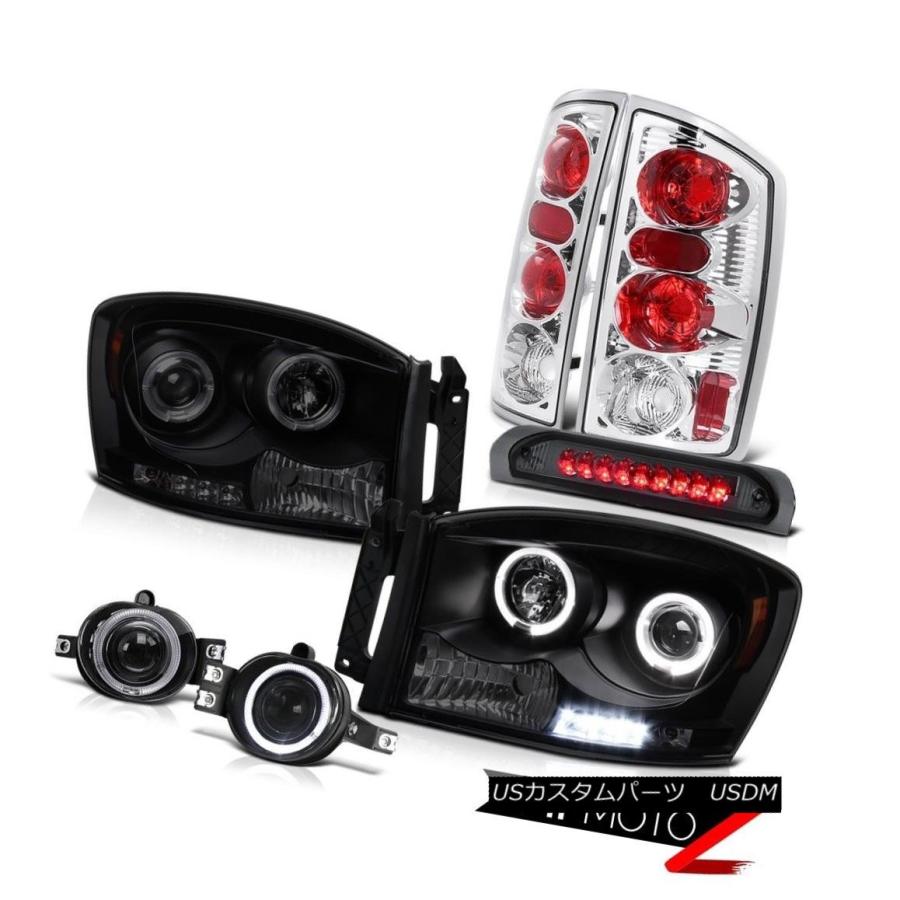 テールライト DODGE RAM 2006スモークハローヘッドライトフォグライト配線スイッチトップマウントブレーキランプ DODGE RAM 2006