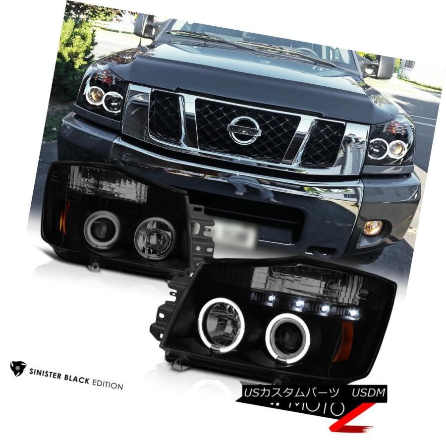 テールライト 2004年?2015年Titan XE Sinister Blackヘッドライトテールライトイエローフォッグ3rdブレーキ For 20の画像