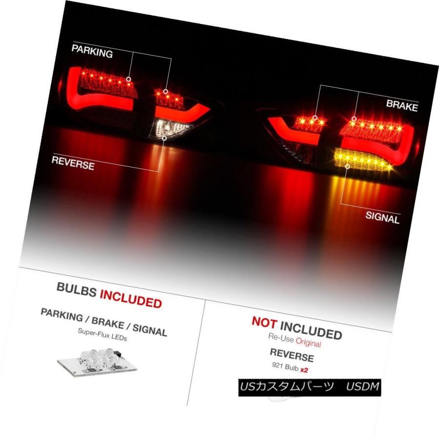 テールライト 2013年?2015年マツダCX-5 Skyactiv「FROSTY NEON TUBE」黒色LEDブレーキランプ 2013-2015の画像