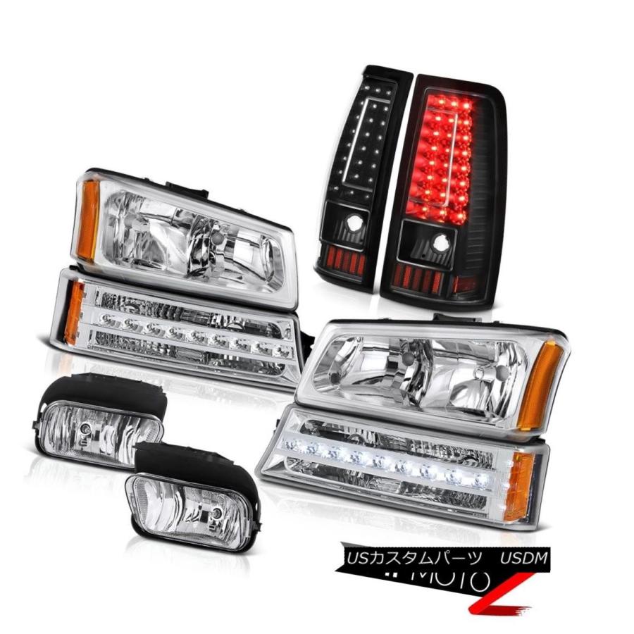 テールライト 03 04 05 06 Silverado 1500 FoglampsテールライトバンパーランプヘッドライトLED SMD 03 04