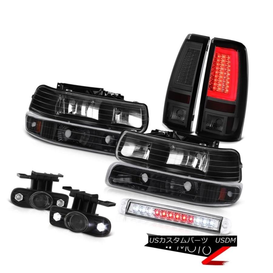 テールライト 1999-2002 Silverado LSテールライトルーフブレーキライトヘッドランプフォグLEDアセンブリ 1999-2002 Si