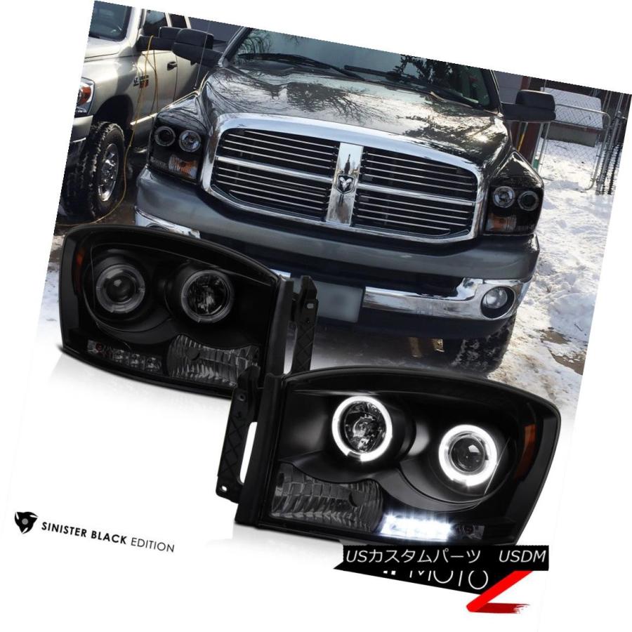 テールライト 2006 Ram 1500 2500 3500 Darkest Black Halo LEDヘッドライト第3ブレーキテールライト 200の画像