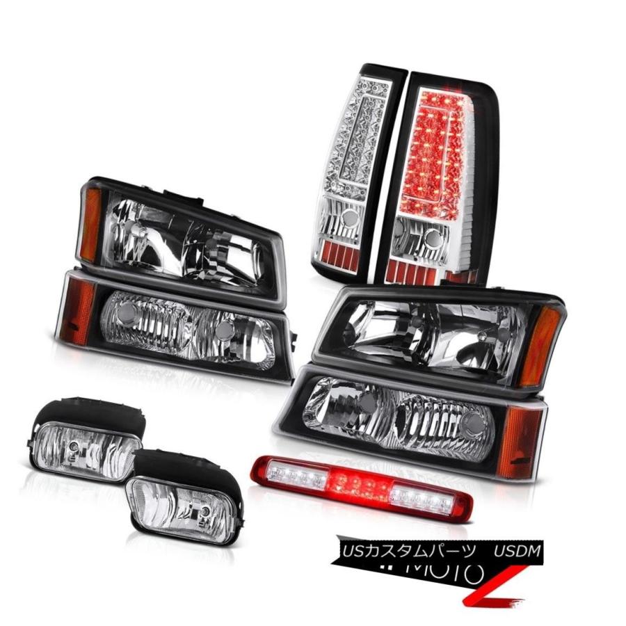 テールライト 2003-2006シボレーシルバラードハイストップランプフォグライトテールライトバンパーヘッドランプ 2003-2006 Chevy S