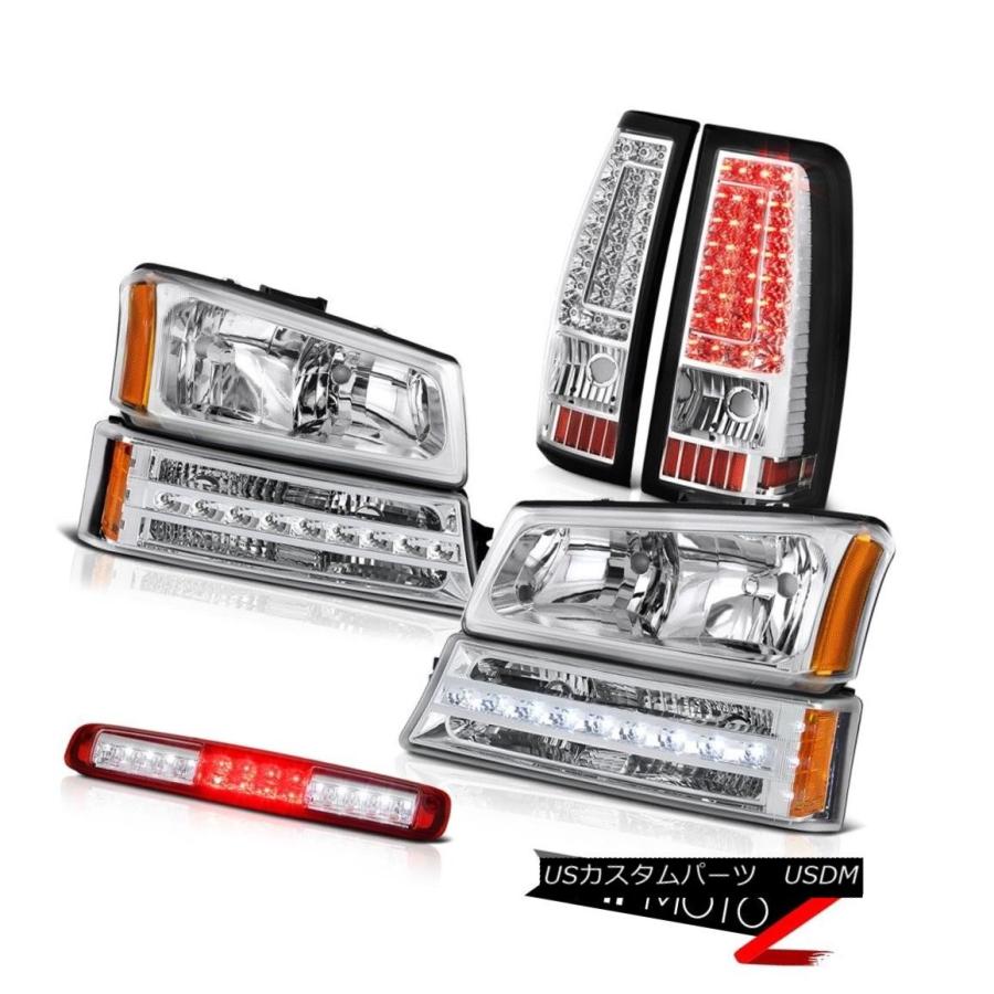 テールライト 03-06 Silverado 3500Hdルーフブレーキライトタイルランプヘッドライト \"最も明るい\" 03-06 Silverado