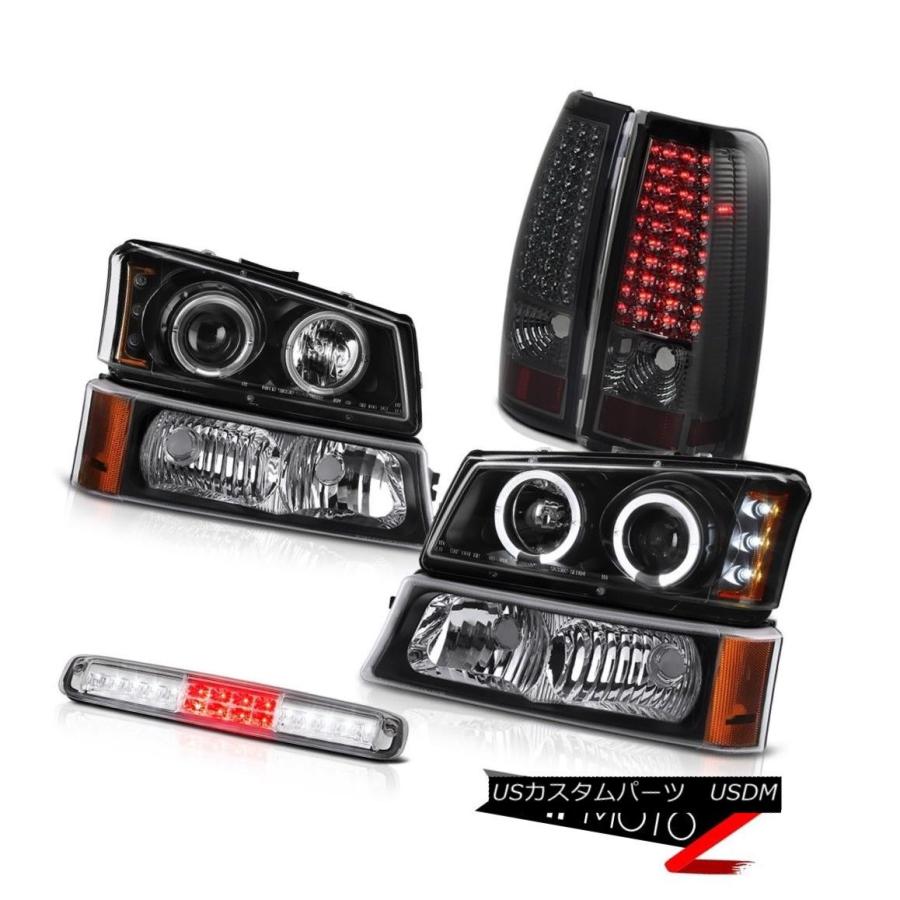 テールライト 2003-2006 Silverado 2500Hdバンパーライトサードブレーキランプヘッドランプタイルランプ 2003-2006 Si