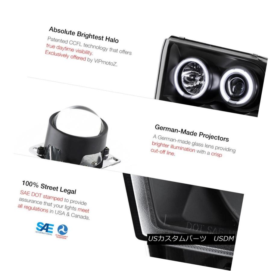 テールライト 最も明るいハローヘッドライト第3ブレーキ赤色LEDバルブTailLight 99-04 Ford F250 SD Brightest Hの画像