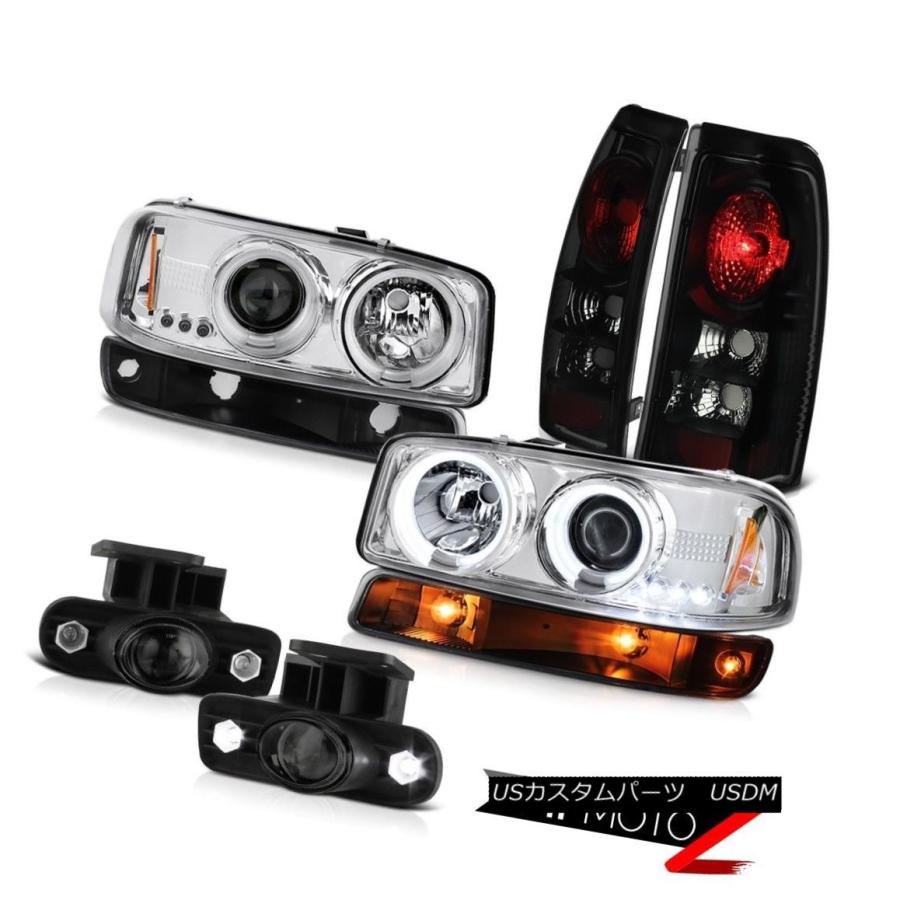 テールライト 99-02シエラSLTフォグランプテールライトバンパーランプccflヘッドライトクリスタルレンズ 99-02 Sierra SLT Fo