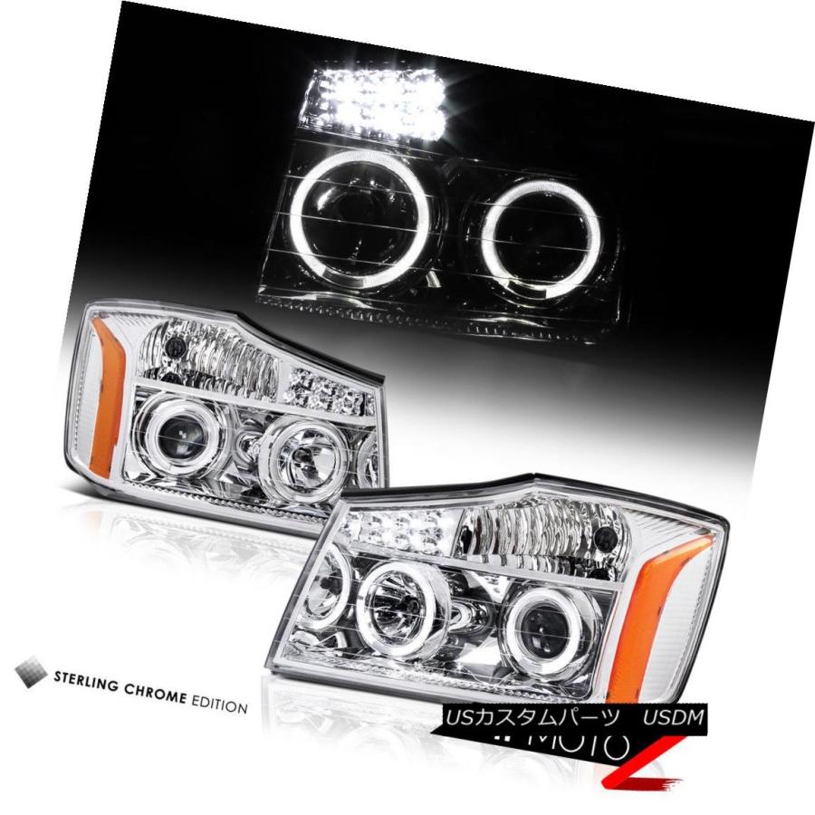 テールライト 04-15タイタンXEプロジェクターヘッドライトテールライト配線+ LEDフォグ第3ブレーキLED For 04-15 Titan XEの画像