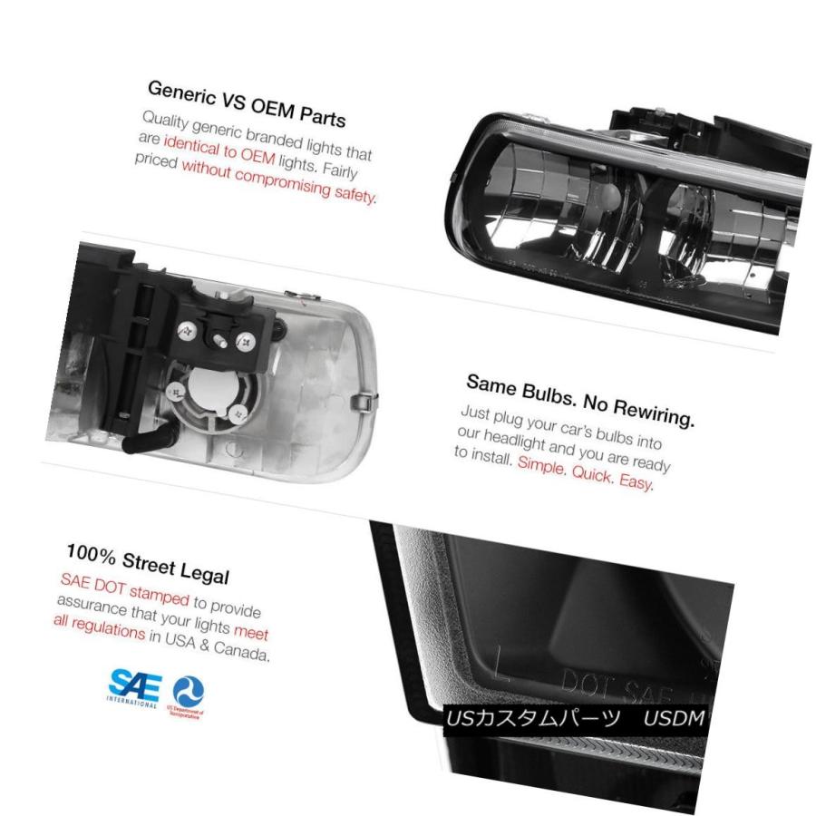 テールライト 2000-2006タホ4X4ヘッドライトパーキングライトリアブレーキランプフォグレッド第3ランプ 2000-2006 Tahoe 4X4の画像