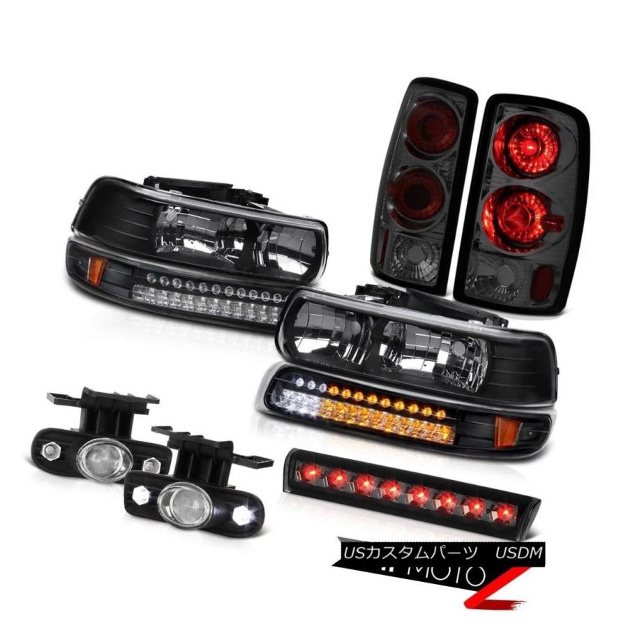 テールライト 2000-2006郊外1500 4X4ハイストップランプフォグランプリアブレーキ信号ヘッドランプ 2000-2006 Suburban