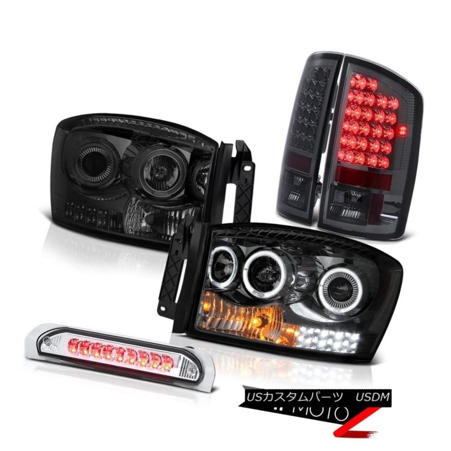 テールライト 2007-2009 Dodge Ram 3500 6.7LヘッドランプハイSTopランプテールブレーキランプLED SMD 2007-2