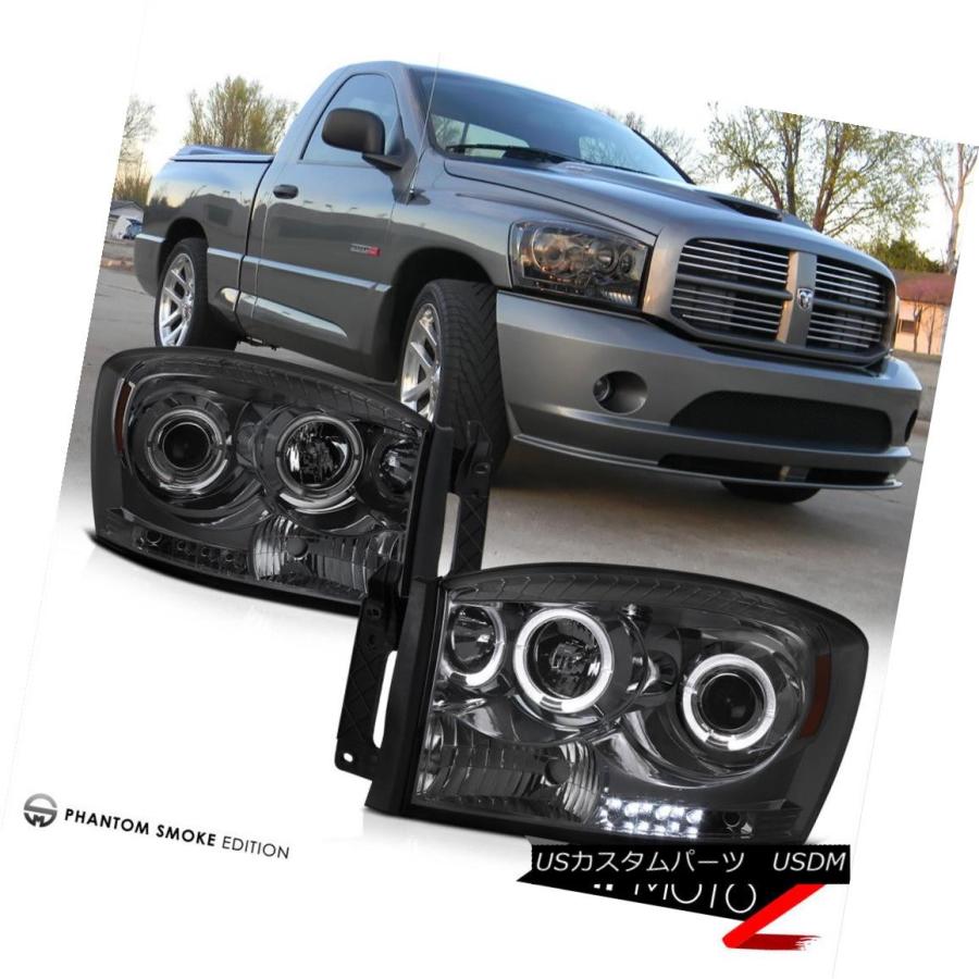 テールライト 2006 Dodge Ram HemiヘッドライトプロジェクターHalo LED信号テールライト3rdブレーキ 2006 Dodge Rの画像