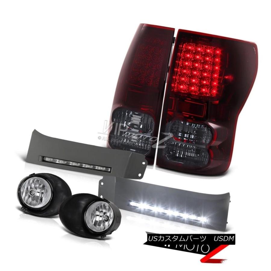 テールライト 2007-2013 Toyota Tundra LEDリアテールライトフロントドライブフォーグライトBest Bumper 2007-2