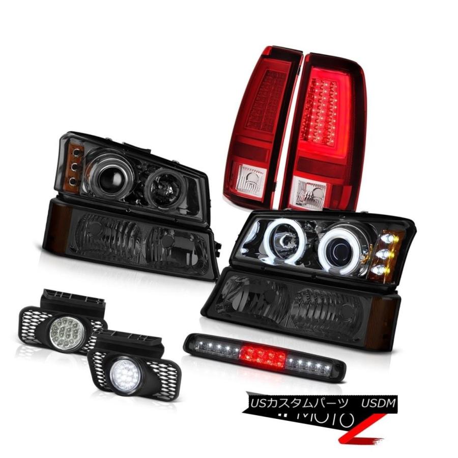 テールランプ 03 04 05 06 Silverado 1500テールライトパーキングランプ第3打ちきり曇り前照灯 03 04 05 06 S 自動車-車、バイク、自転車-その他ライト