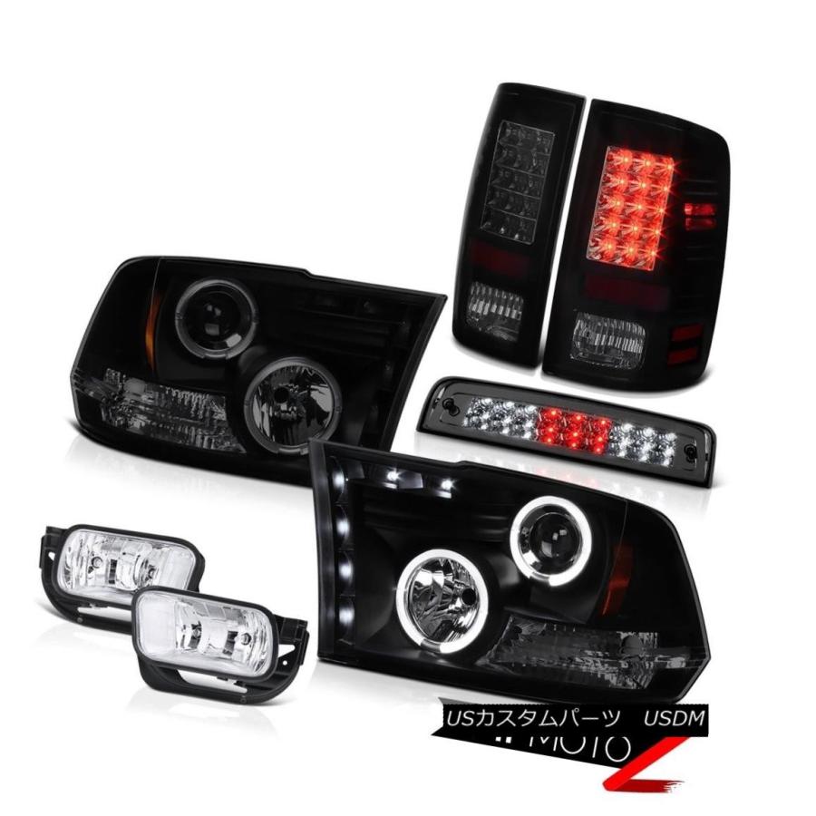 テールランプ 09-13 Dodge Ram 1500 5.7Lクロームフォグランプハイストップライトタイルランプヘッドランプ 09-13 Dodge 自動車-ライト、レンズ-車、バイク、自転車