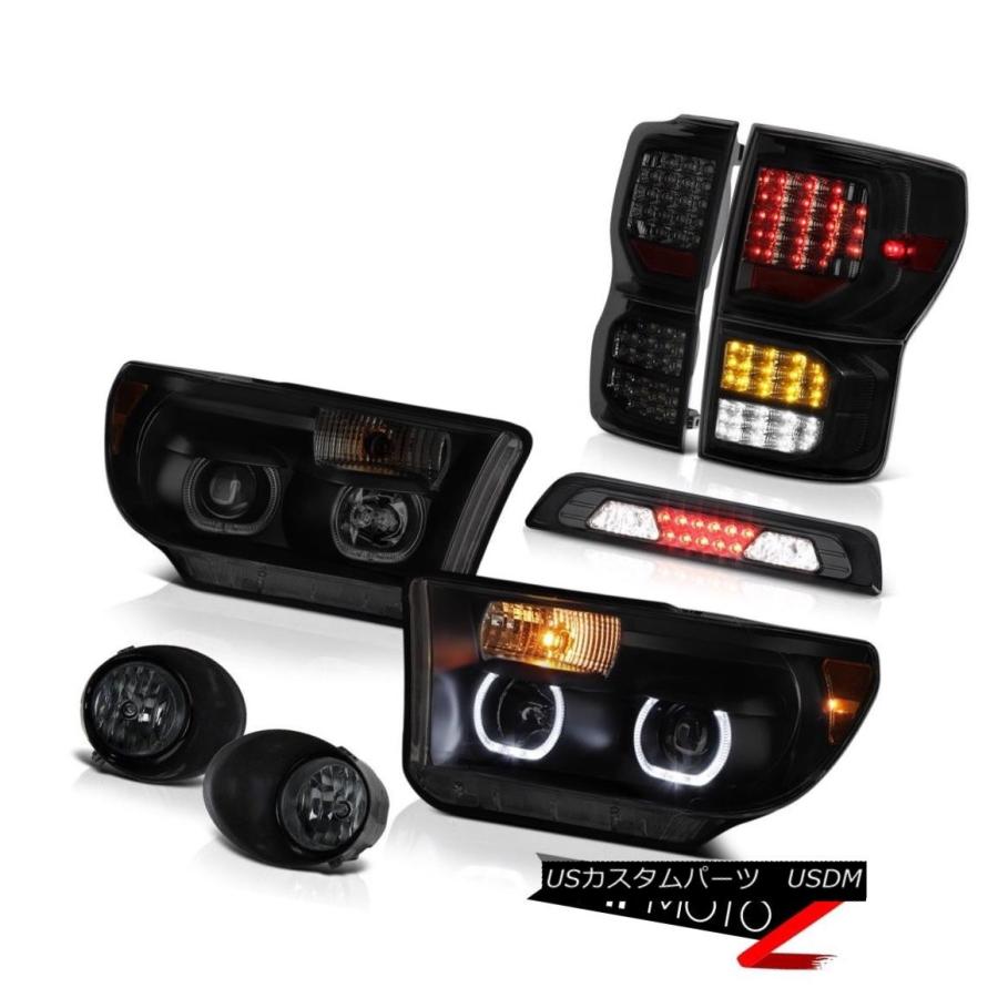 テールランプ 07-13トヨタトンドラSR5テールライトヘッドライトフォグライトルーフカーゴライトLED SMD 07-13 Toyota Tundr 車、バイク、自転車-その他ライト