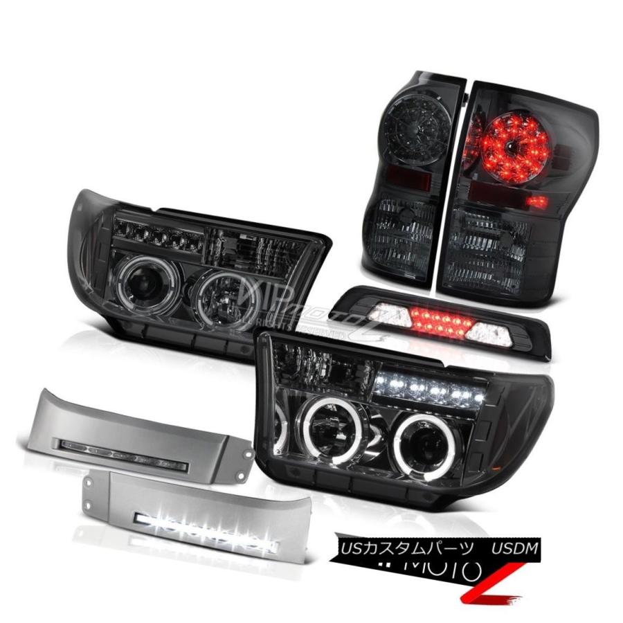テールランプ 07-13 Toyota Tundra Limited DRLストリップショー大屋根ブレーキランプヘッドライトテールランプSMD 07-13 T 自動車-ライト、レンズ-車、バイク、自転車