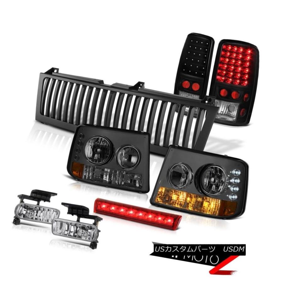テールランプ 前照灯L.E.DリアテールライトクリアフォグレッドブレーキLED 00-06都市近郊部Z71 Headlights L.E.D Rear ライト、レンズ-車、バイク、自転車-その他ライト
