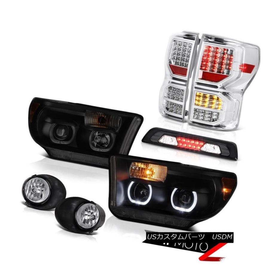 テールランプ 07-13トヨタトンドラプラチナテールブレーキライトヘッドライトフォグランプルーフライト 07-13 Toyota Tundra Pla ライト、レンズ-車、バイク、自転車