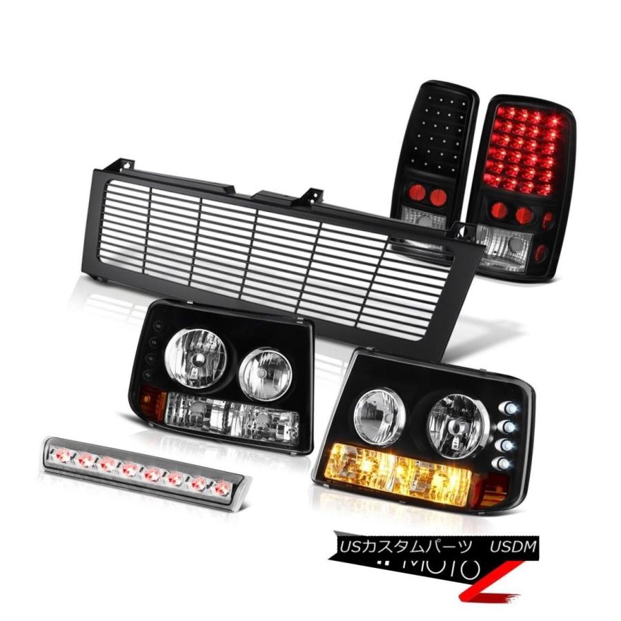 テールランプ ブラックパーキングヘッドライトLEDテールライトルーフブレーキカーゴグリル2000-2006タホ Black Parking Headl 自動車-ライト、レンズ