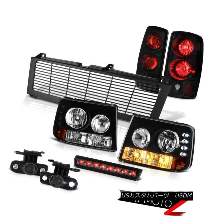 テールランプ バンパー+天々子ヒツジ ps交通信号テールランプ黒いことFogSmoke打ちきりLED 2000-2006タホZ71 車、バイク、自転車-自動車-その他ライト