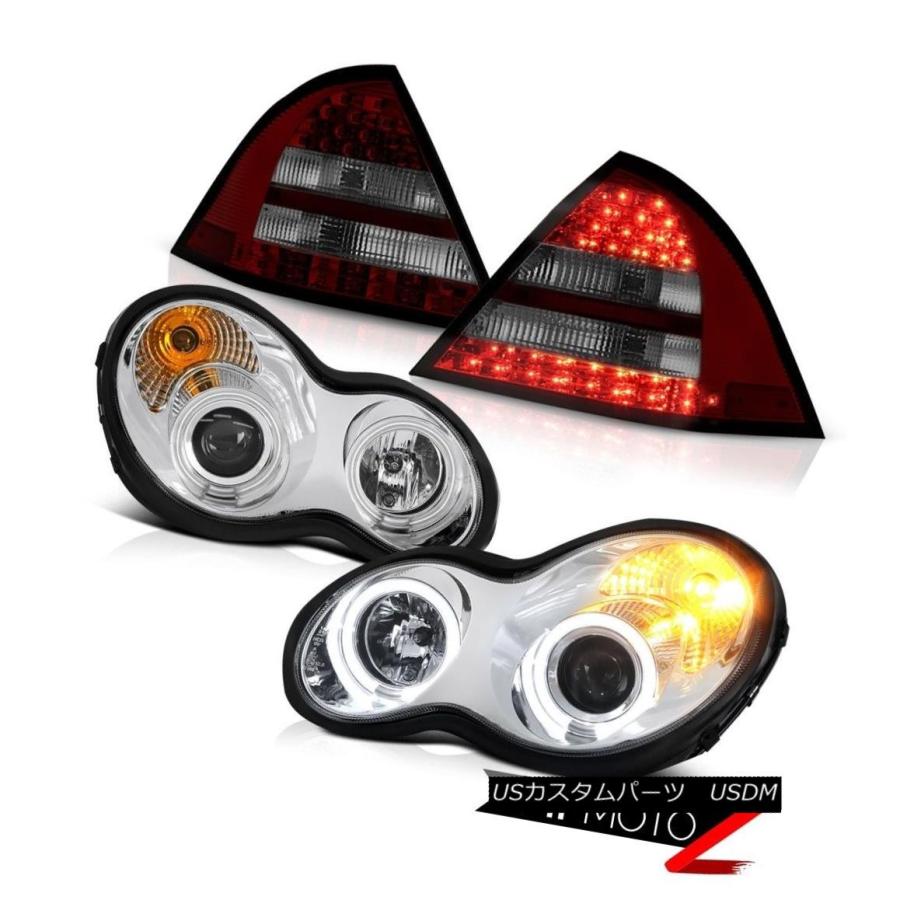 テールランプ 2005  -  2007年メルセデスベンツC240テールライトクロームヘッドライトSMD \"Ultra Bright\"" 2005-20" ライト、レンズ-自動車-車、バイク、自転車