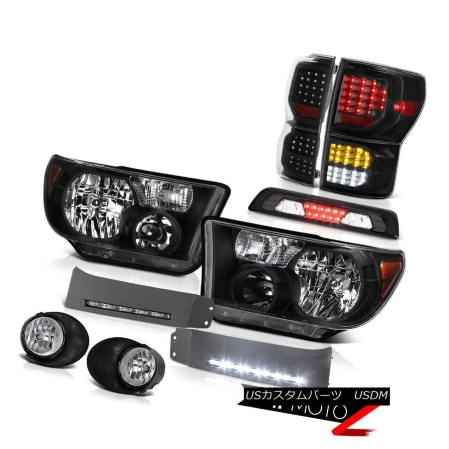 テールランプ 07-13 Tundra LimitedテールライトヘッドライトバンパーDRL Fog御機嫌立ちふさがるともし火LED 07-13 Tundra その他ライト-車、バイク、自転車